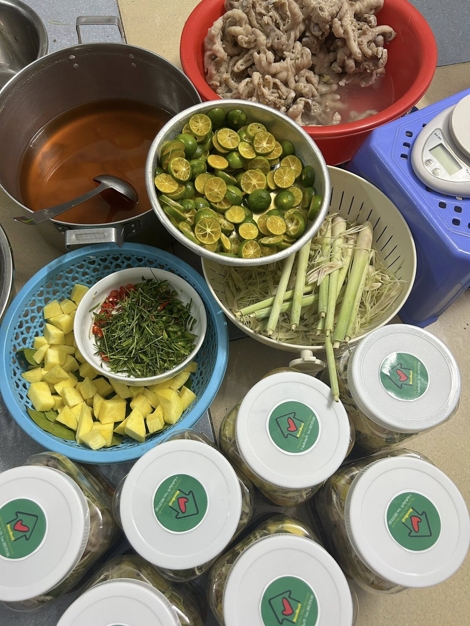 Chân gà sả tắc 2